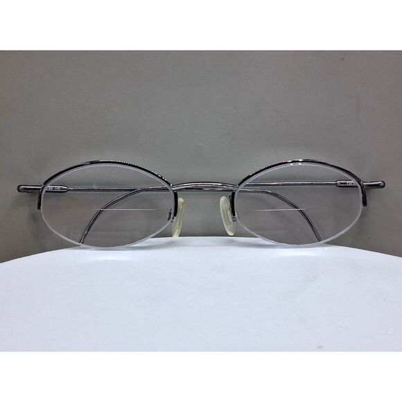 Oscar 205 Col.010 Made in Korea 47-20-140 Half Rim Wire Eyeglasses Frame - Picture 1 of 13